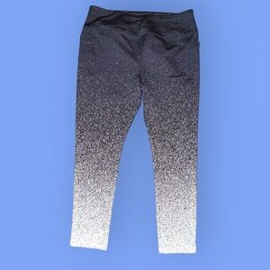 TALBOTS STARDUST (Navy / White) LEGGINGS XL Petite